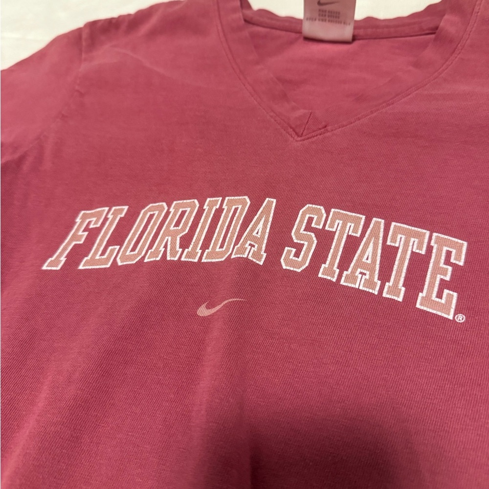 vintage nike florida state baby tee